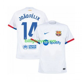 Billige Fotballdrakter FC Barcelona Joao Felix 14 Bortedraktsett 2023/24 Kortermet